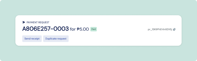 Paid request